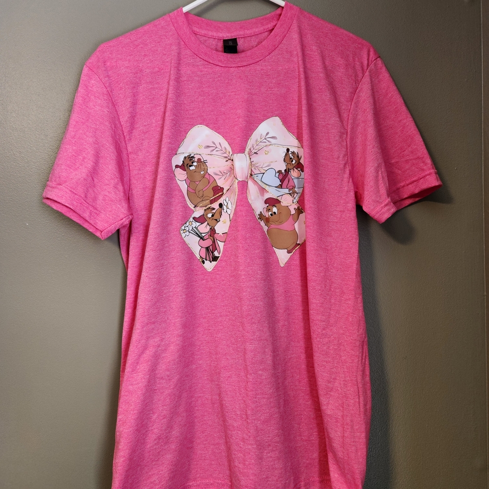 Pink Graphic Short Sleeve Tee